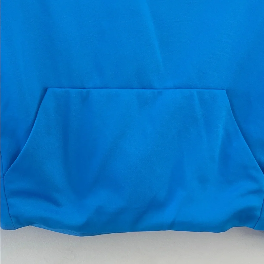 Nike‎ Kids Bright Blue Hoodie with Silver Logo. CAJA. # 3